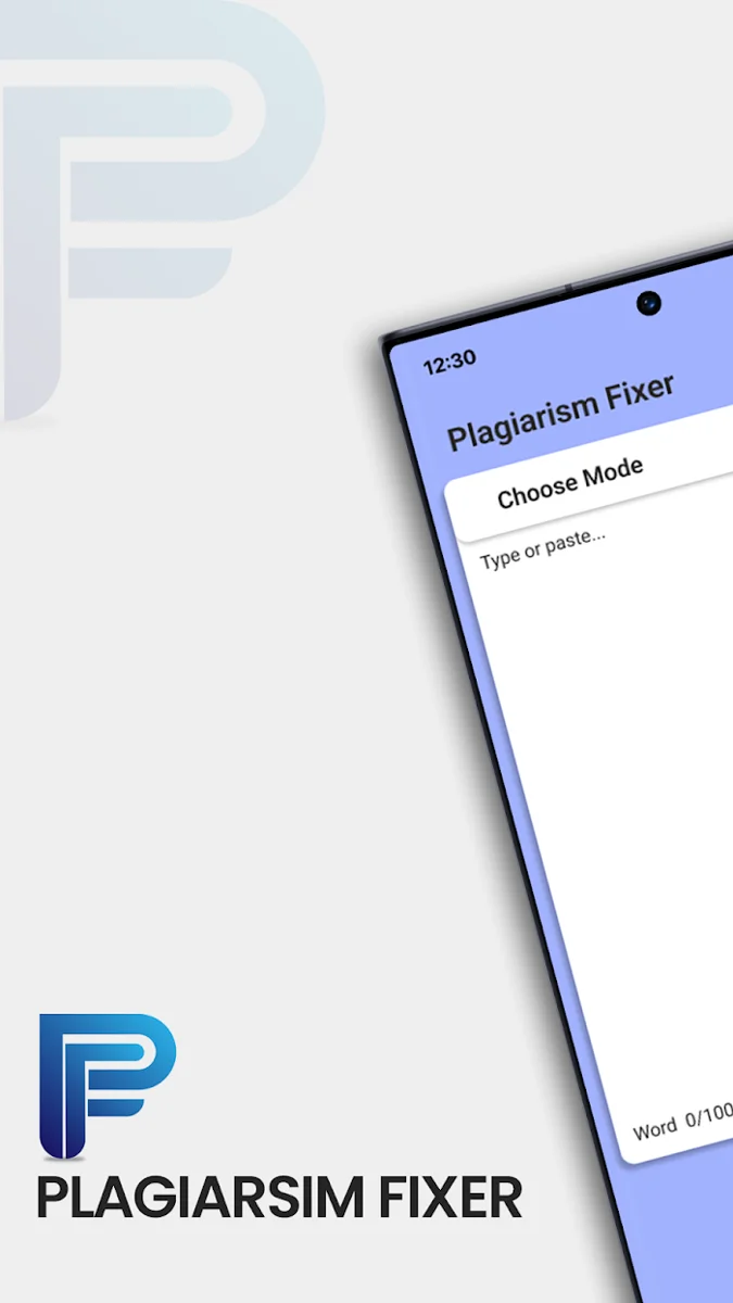 Plagiarism Fixer: AI Remover — app overview