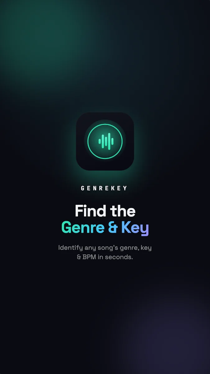 Song Key & Genre - BPM Finder — app overview