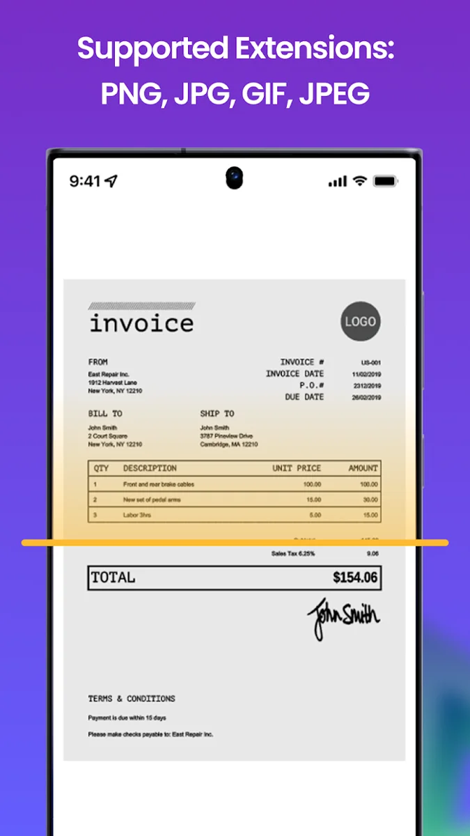 Image to Text: OCR Scanner — product features
