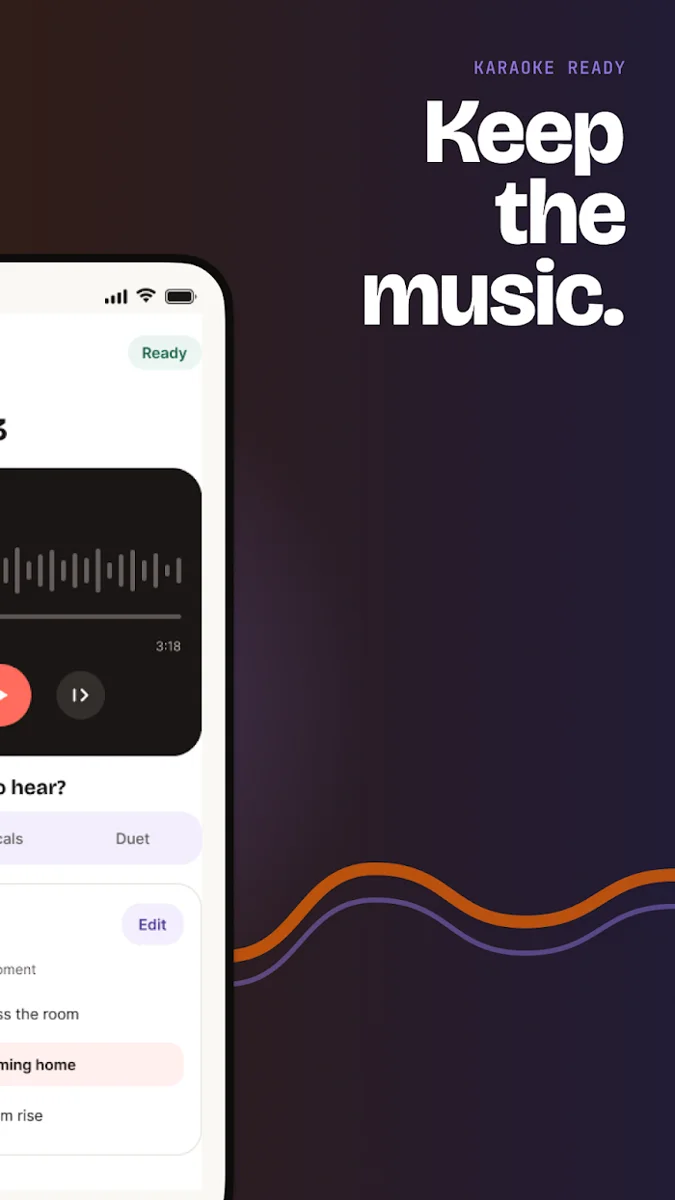 Vocal Remover Music Separator — product features