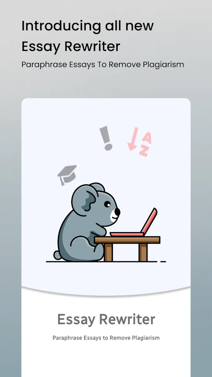 Essay Rewriter - AI Writer — app overview