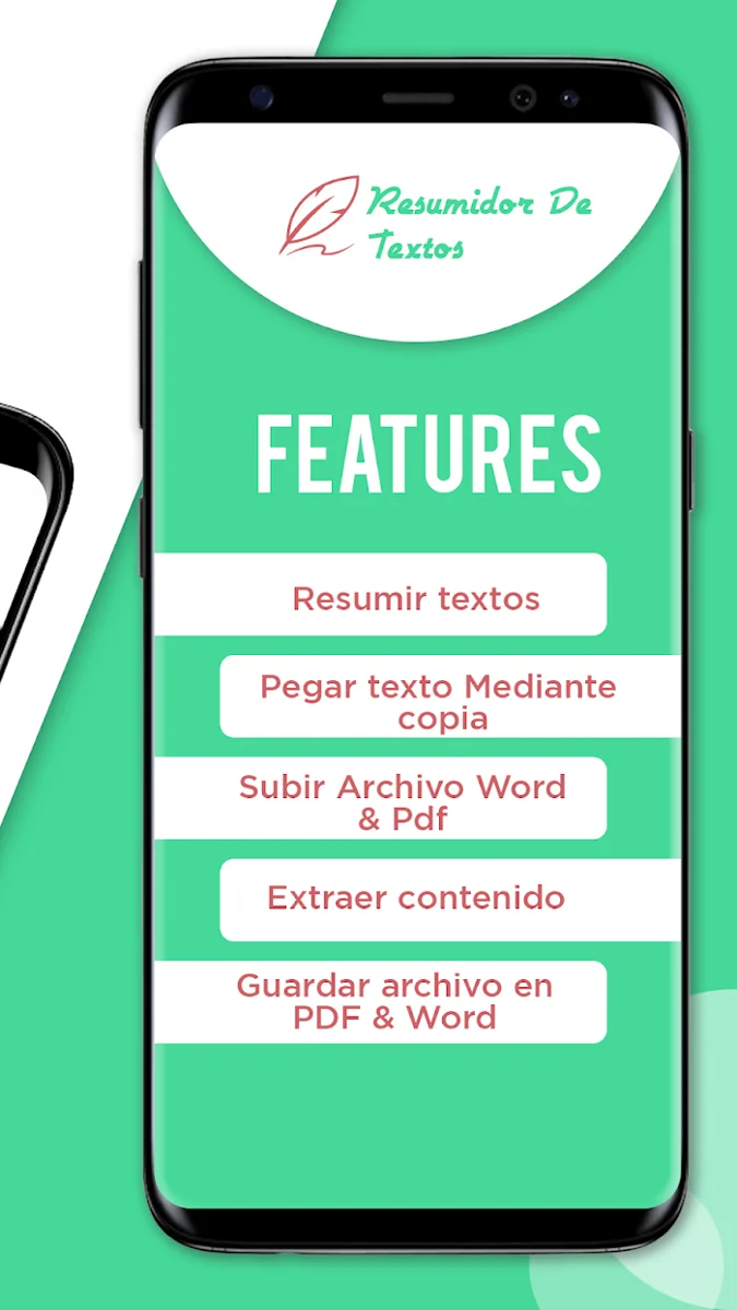 Text Summarizer — product features